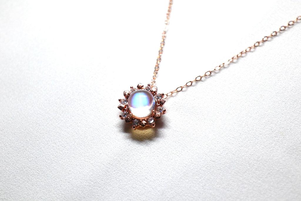 情人節禮物推介|月亮石頸鏈