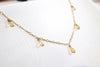 高品質澳寶滿天星項鏈|14K注金|金色