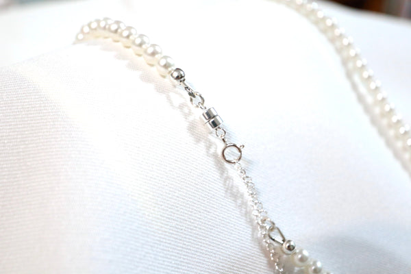 高品質珍珠頸鏈|925純銀