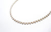 點.綴珍珠頸鏈|14K注金|金色