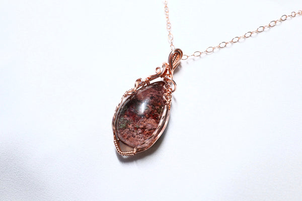 極品花幽靈藤蔓項鏈|14K注金|玫瑰金