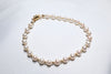 高品質點.綴珍珠手鏈|14K注金|金色