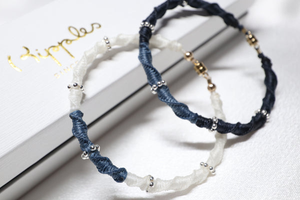 客製雙色情侶磁扣手繩|自選配色|一款兩件