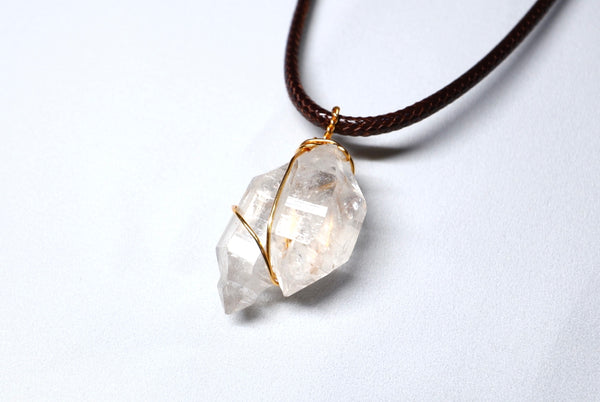 隨形閃靈鑽頸繩|銅線︱啡繩