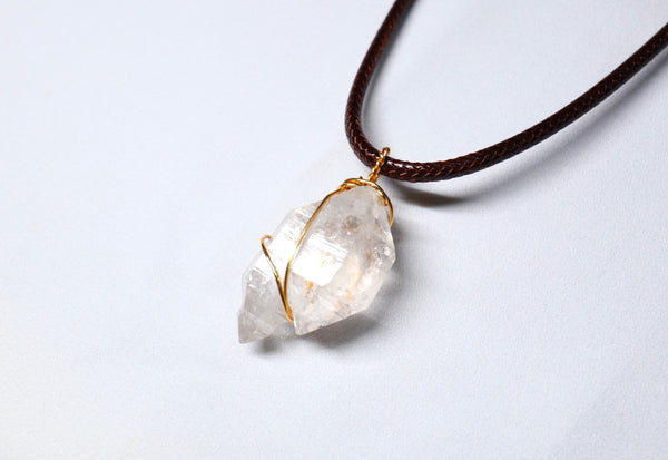 隨形閃靈鑽頸繩|銅線︱啡繩