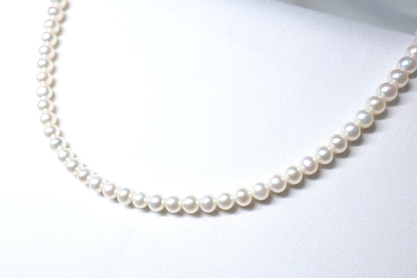 高品質珍珠頸鏈|14K注金|金色