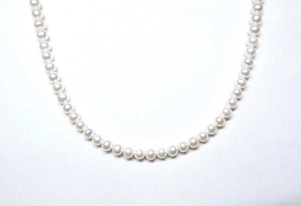 高品質珍珠頸鏈|14K注金|金色