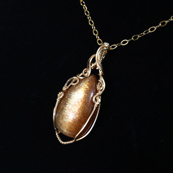 十字星光金骨幹藤蔓項鏈|14K注金|金色