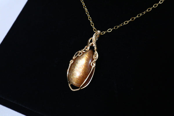 十字星光金骨幹藤蔓項鏈|14K注金|金色