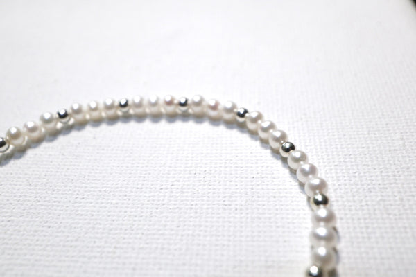 點·綴珍珠手鏈|925純銀