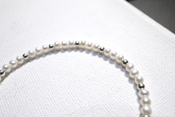 點·綴珍珠手鏈|925純銀